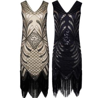 Ro Rox Coco 1920er Jahre Great Gatsby Party Abend Kleid Ro Rox Coco 1920er Jahre Great Gatsby Party Abend Kleid
