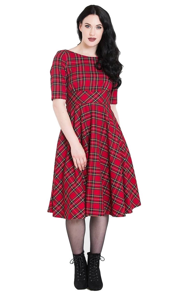 Hell bunny shop gingham dress