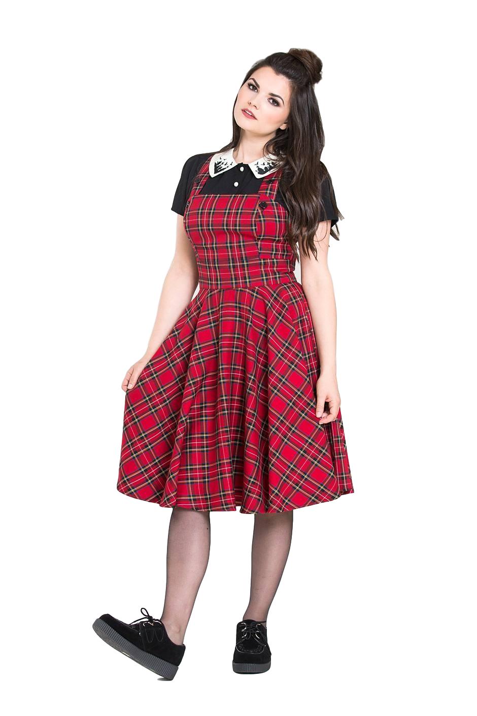 hell bunny irvine pinafore