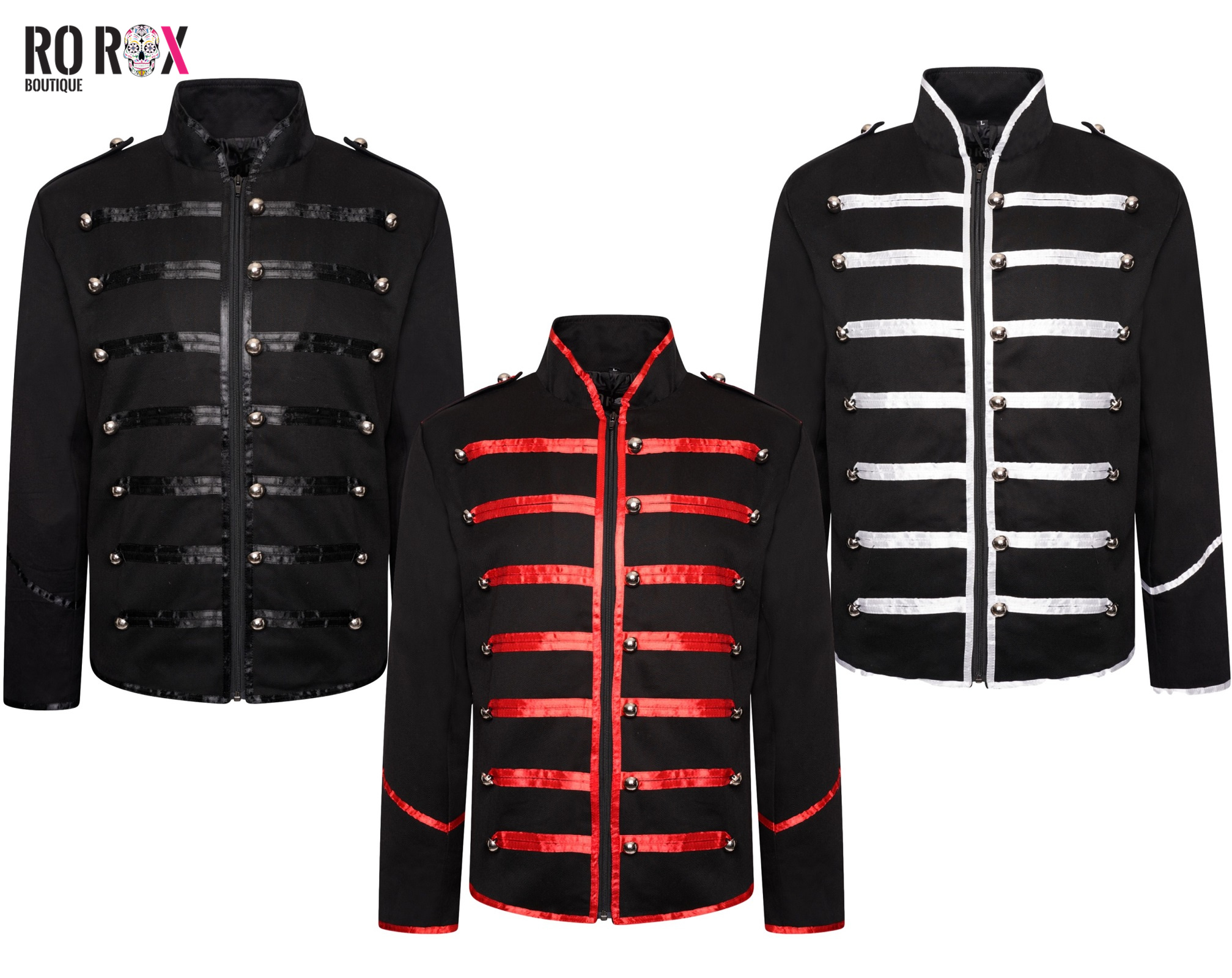 ジャケット・アウター Romei GHOST PARTY coat Black s-l1200.jpg