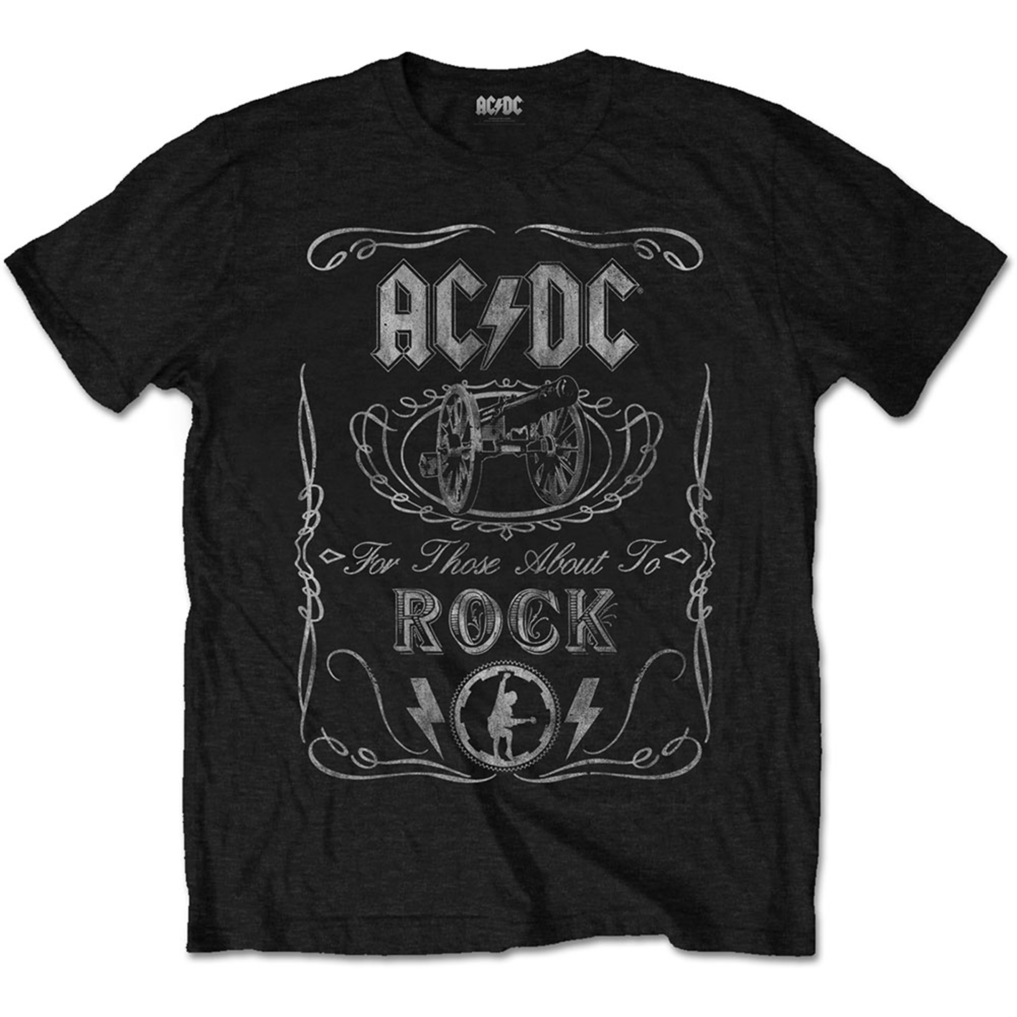 【2024年】お歳暮ギフト ACDC_Vintage_Cannon_Swig_Tee_F Tシャツ